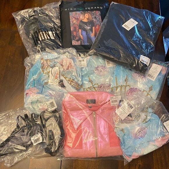 NWT 6 piece Bundle of Dolls Kill brands Small-Large MRSP $250-$300